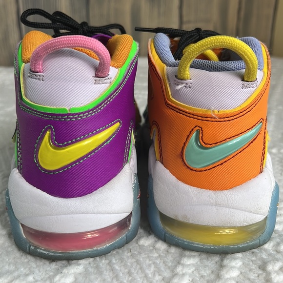 Nike Air. More uptempo multicolored sneakers 4Y - Picture 6 of 15